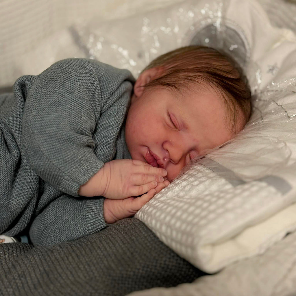Realborn® SILICONE Emmett Sleeping (19" Reborn Doll Kit)