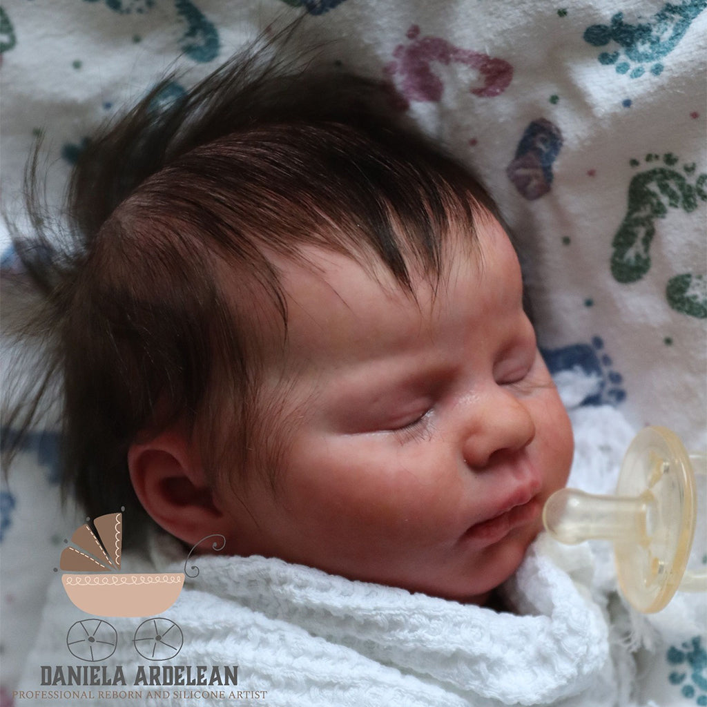 Realborn® SILICONE Maria Sleeping, 1 Month (20" Reborn Doll Kit)