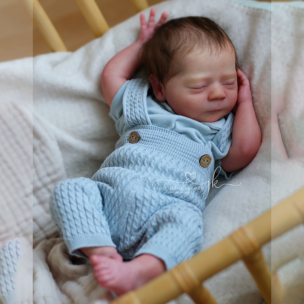 Realborn® Caspian Sleeping (19" Reborn Doll Kit)
