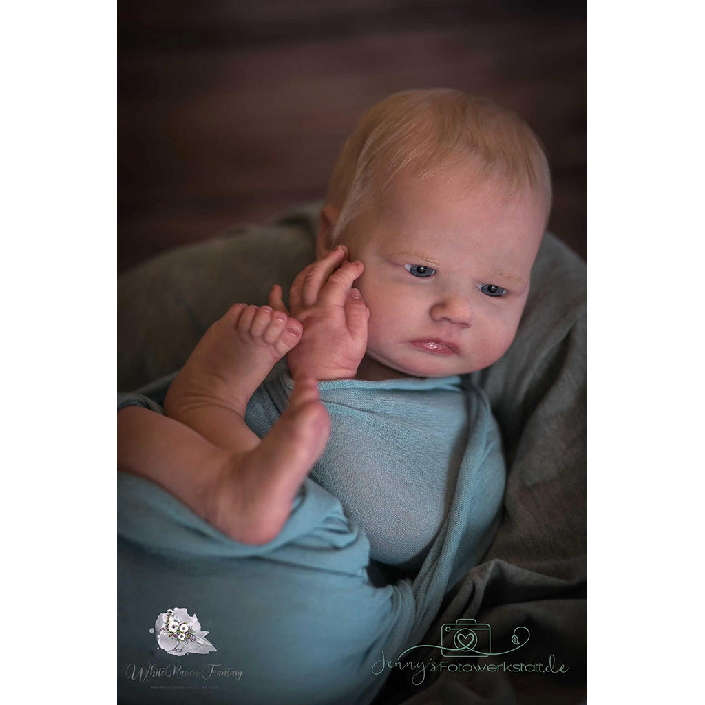 Realborn® SILICONE Silvia Awake (20" Reborn Doll Kit)