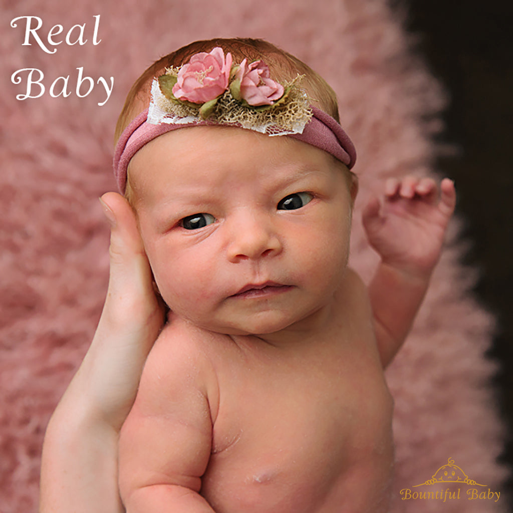 Realborn® SILICONE Ruby Awake (19" Reborn Doll Kit)