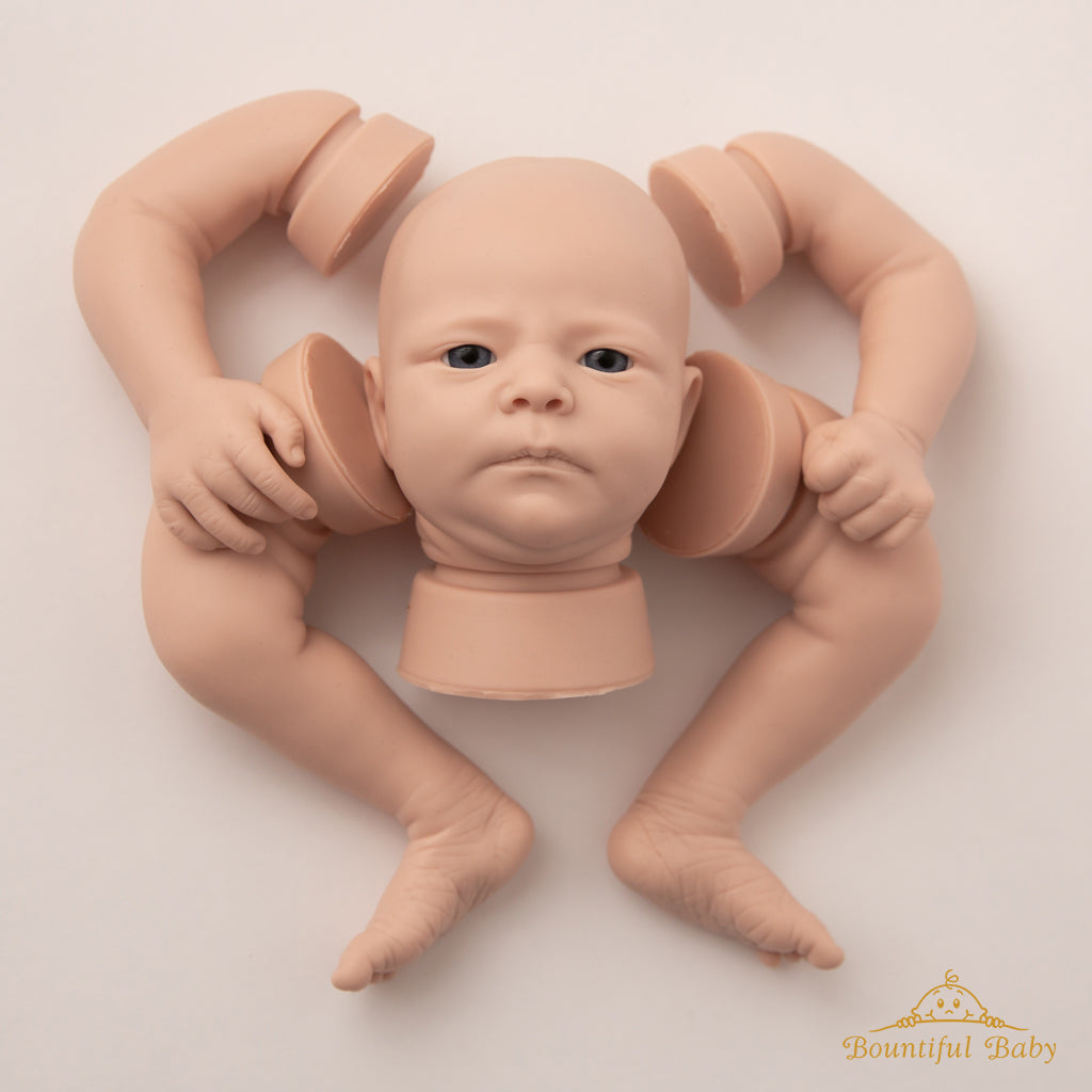 Realborn® SILICONE Ruby Awake (19" Reborn Doll Kit)