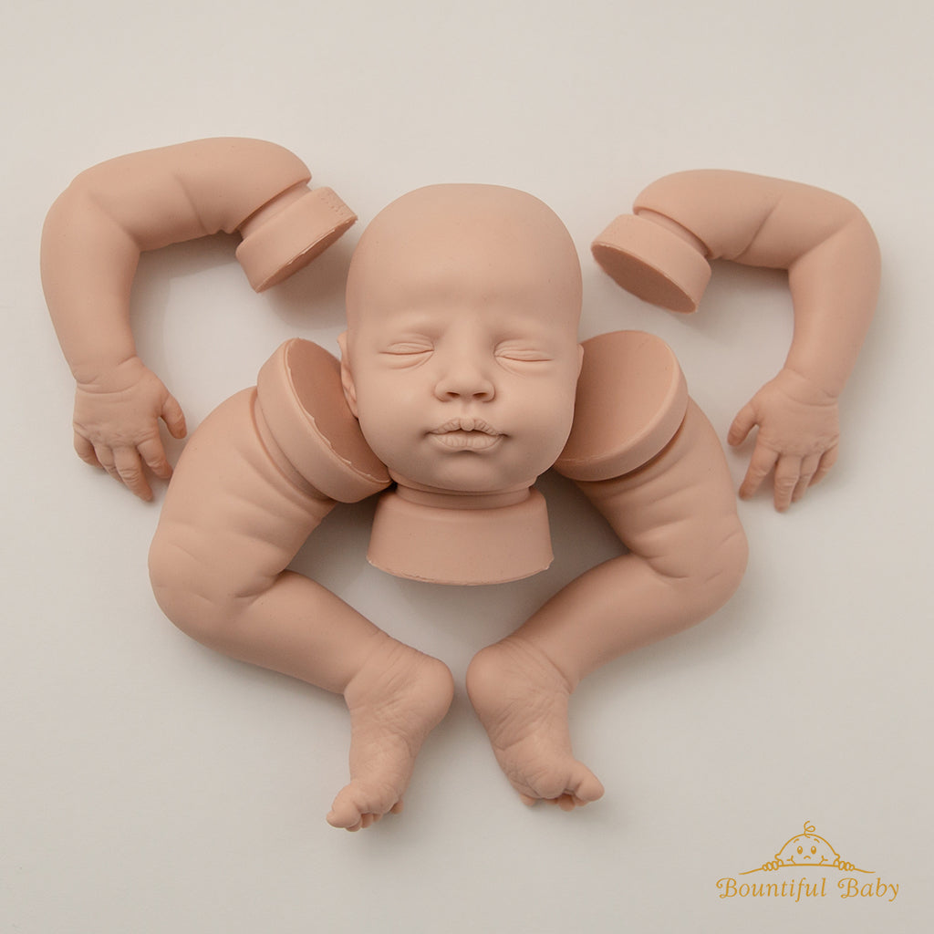 Realborn® SILICONE Emmett Sleeping (19" Reborn Doll Kit)