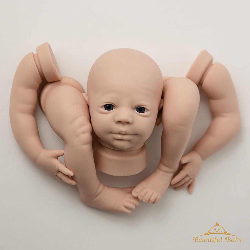 Realborn® SILICONE Steven Awake (18.5" Reborn Doll Kit)