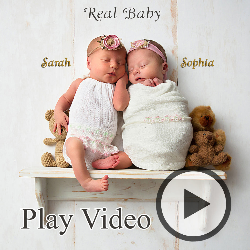 Realborn® SILICONE Sophia Sleeping (19.5" Reborn Doll Kit) - Twin