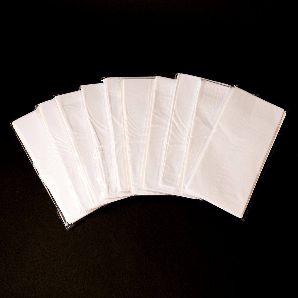 Knee High Nylon Trouser Stockings - White Color