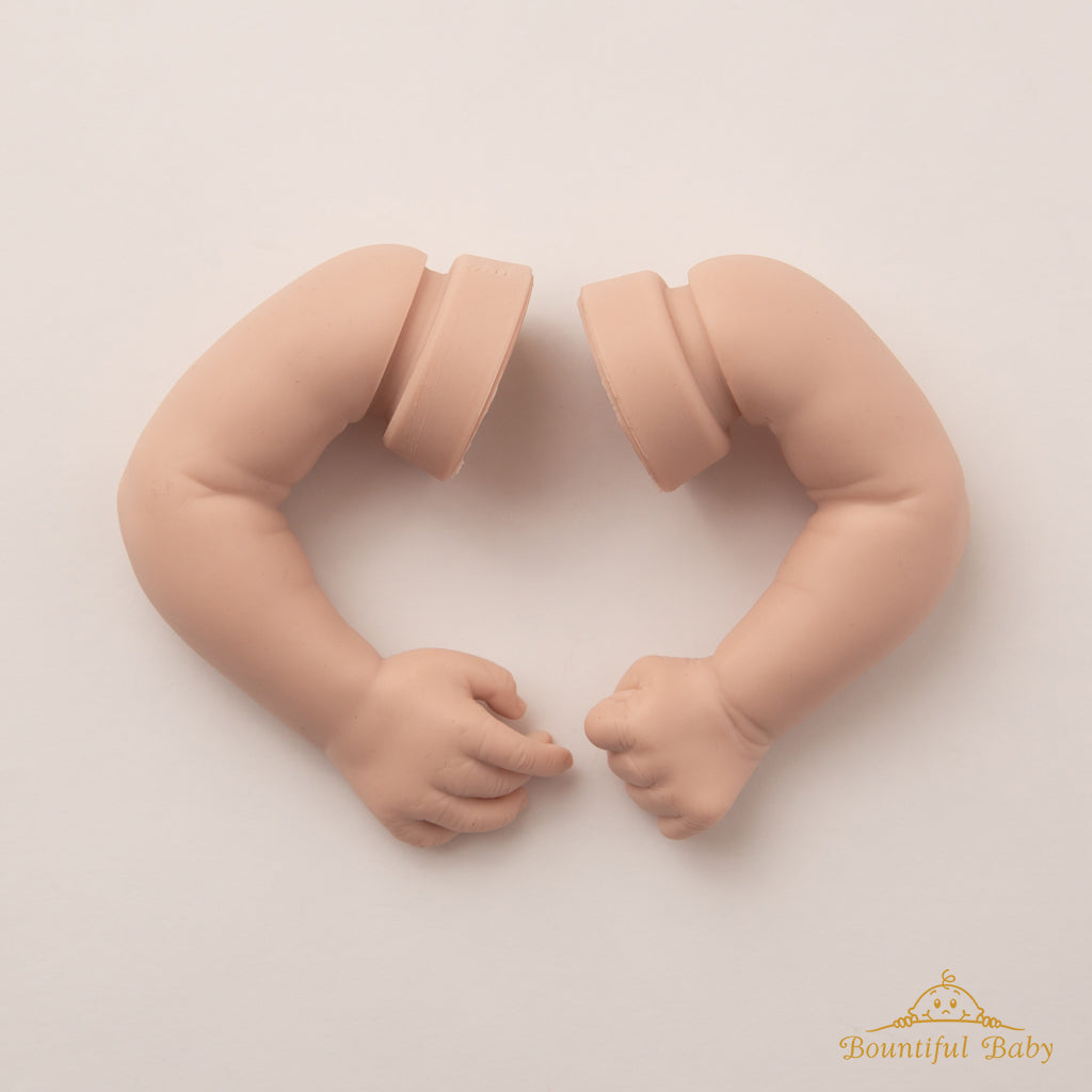 Realborn® SILICONE Ruby Awake (19" Reborn Doll Kit)