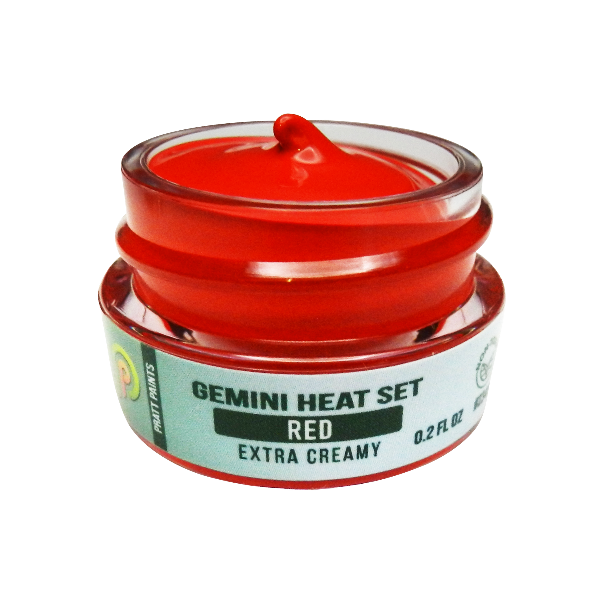 NEW! Red - Gemini Heat Set Paint - 7 grams #2341