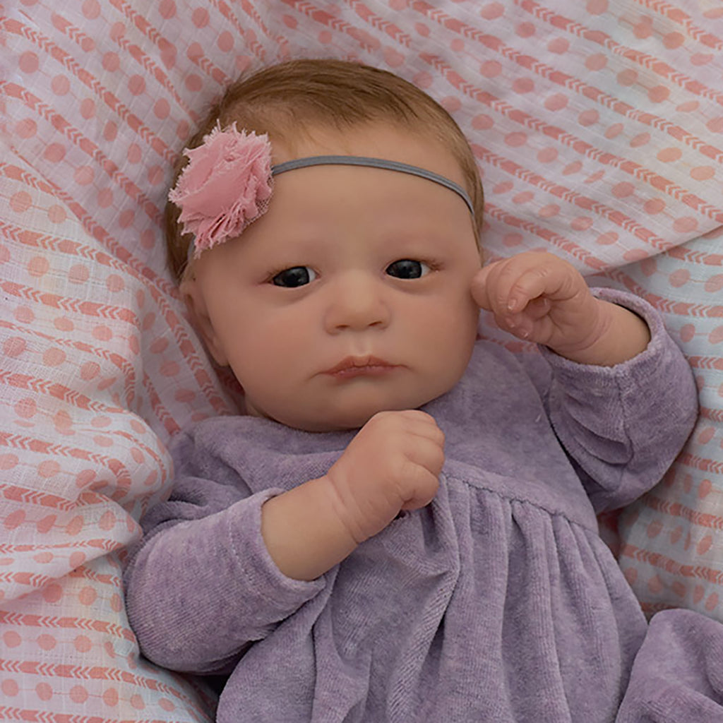 Realborn® Skya™ Awake (18.5" Reborn Doll Kit)
