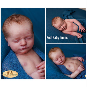 Realborn® James Sleeping (18" Reborn Doll Kit)