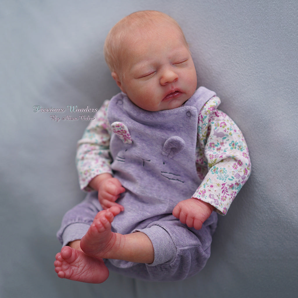 Realborn® Alma Sleeping (19" Reborn Doll Kit)