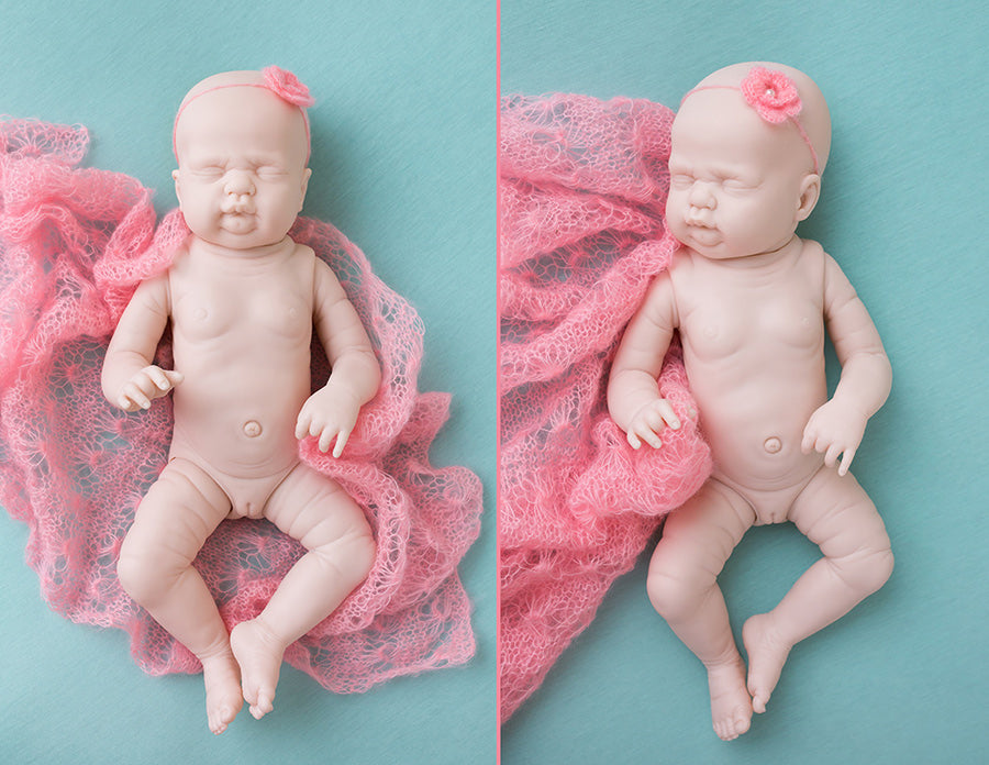 ~Angel Girl, by Donna RuBert (19" Full Body Reborn Doll Kit)