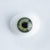 22mm Green Iris E - Oval Glass Eyes - 1 Pair - #1453