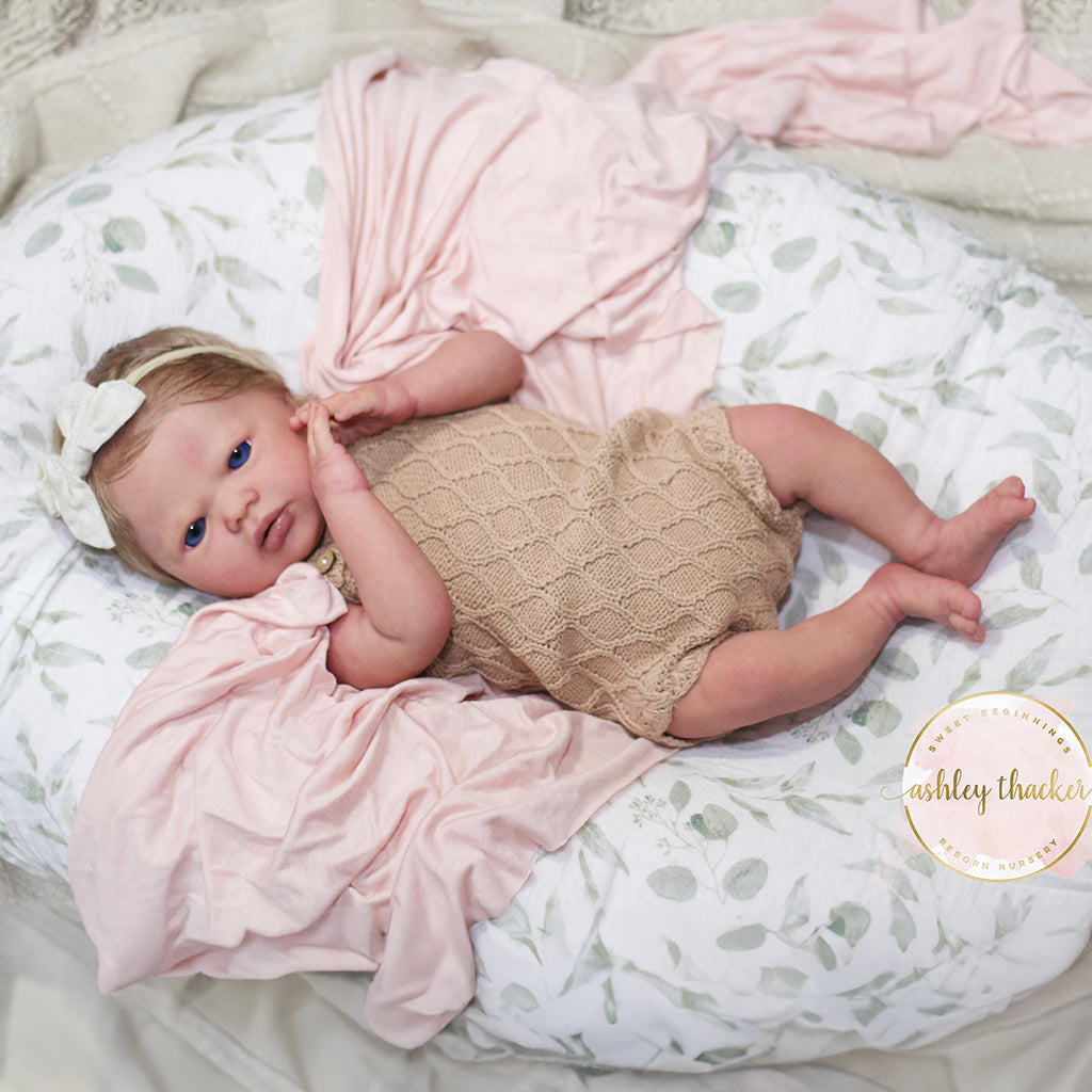 Realborn® SILICONE Shannon Awake (18.5&quot; Reborn Doll Kit)