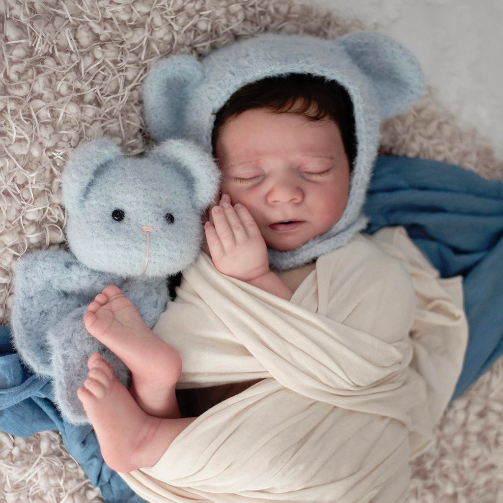 Realborn® SILICONE Jameson Sleeping (19" Reborn Doll Kit)