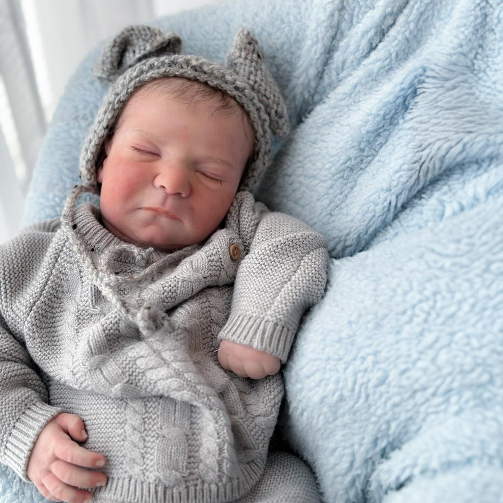 Realborn® SILICONE Royan Asleep (19.5" Reborn Doll Kit)