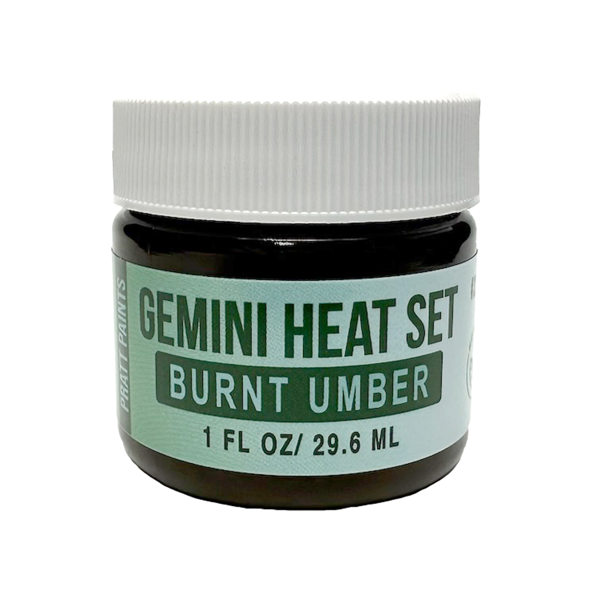 NEW! Burnt Umber - Gemini™ Heat Set Paint - 1 oz - #2510