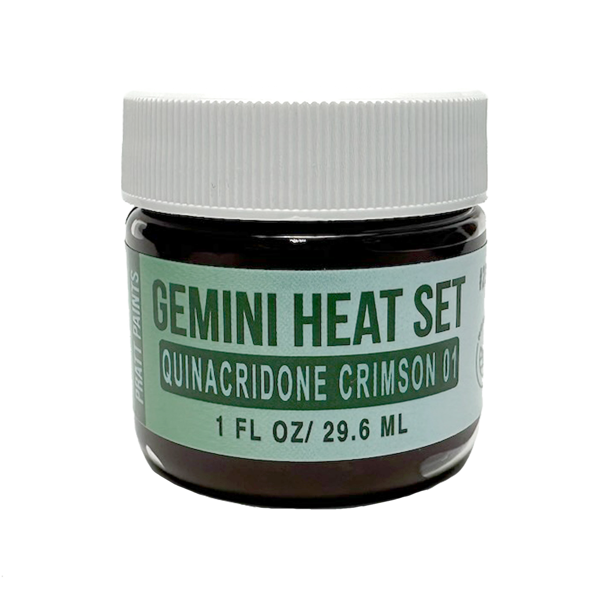 NEW! Quinacridone Crimson 01 - Gemini™ Heat Set Paint - 1 oz - #2512