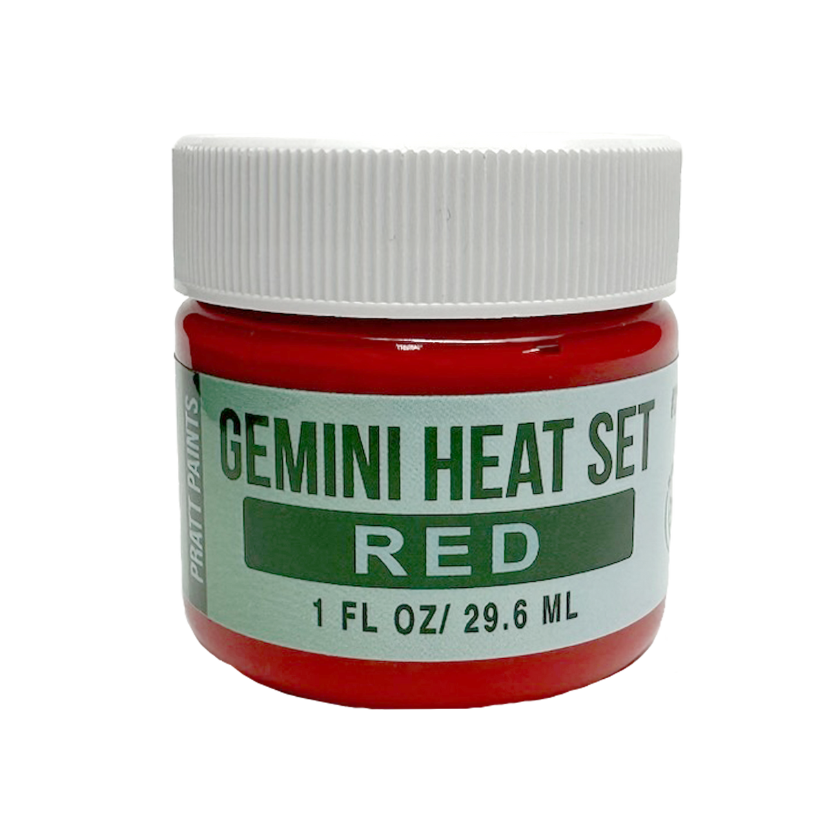 NEW! Red - Gemini™ Heat Set Paint - 1 oz - #2509