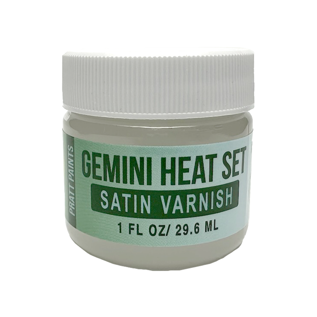 NEW! Satin Varnish - Gemini™ Heat Set Paint - 1 oz - #2501