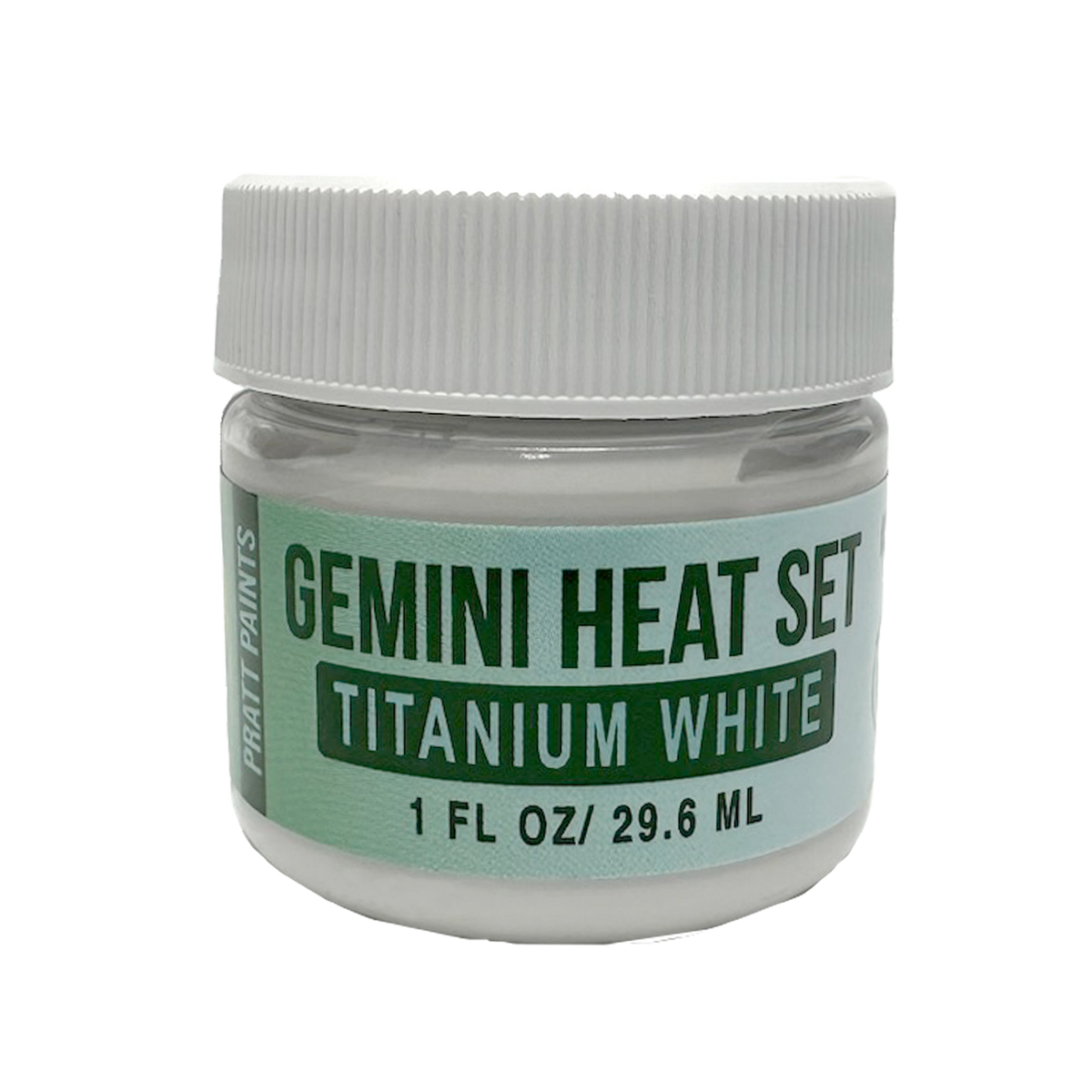 NEW! Titanium White - Gemini™ Heat Set Paint - 1 oz - #2506