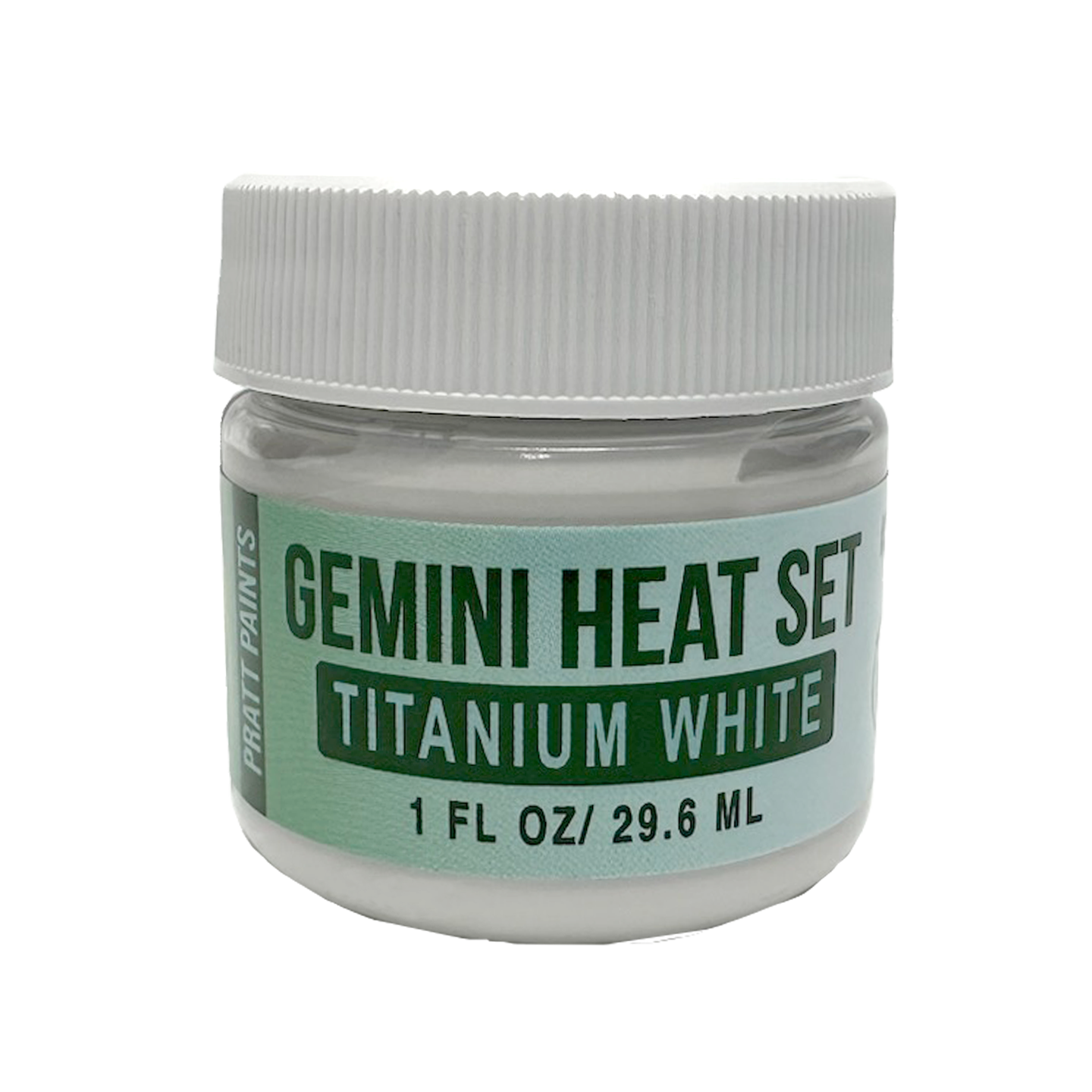 Titanium White - Gemini® Heat Set Paint - 1 oz - #2506
