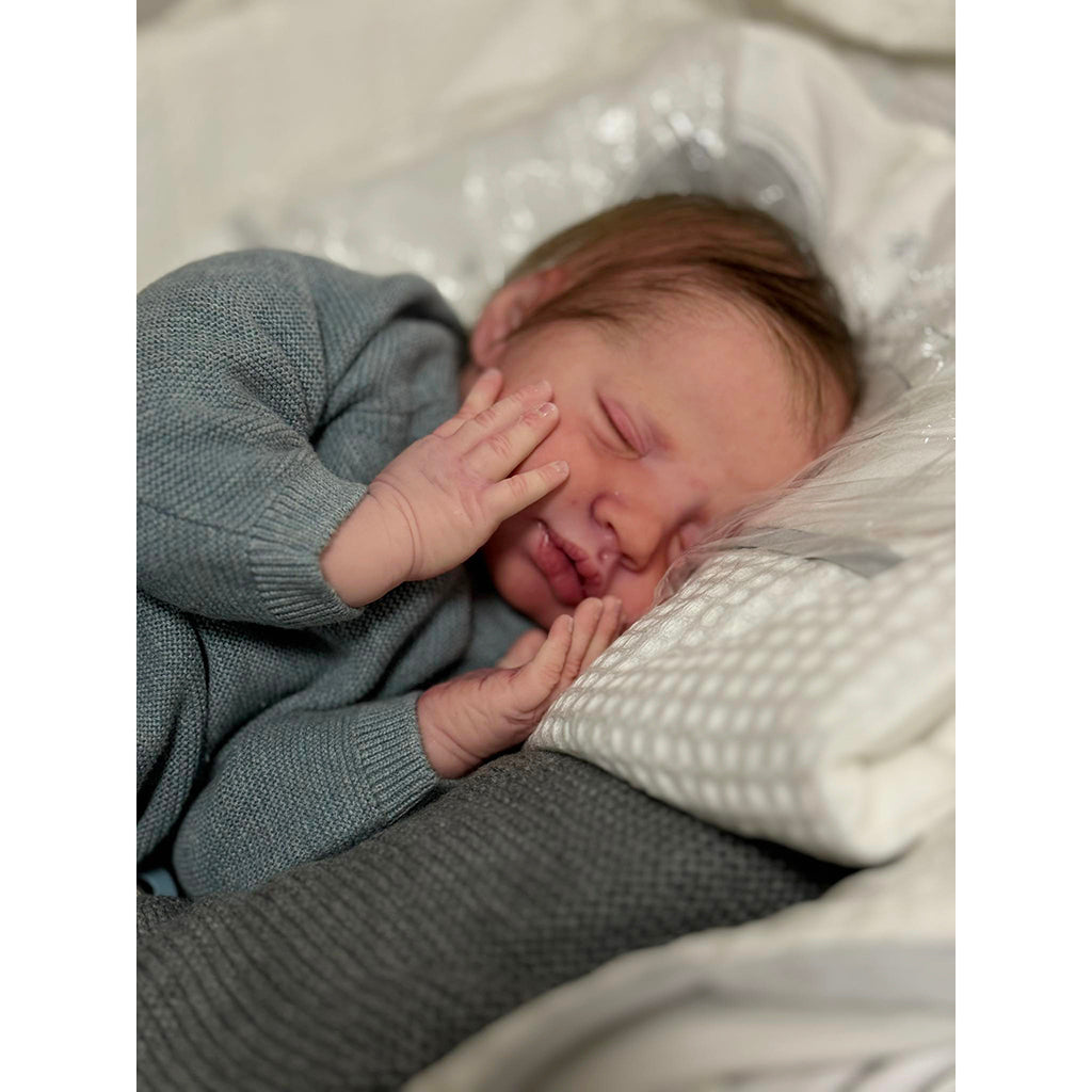 Realborn® SILICONE Emmett Sleeping (19" Reborn Doll Kit)