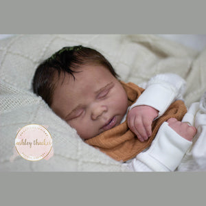 Realborn® SILICONE Charlie Sleeping (19" Reborn Doll Kit) - Bountiful ...