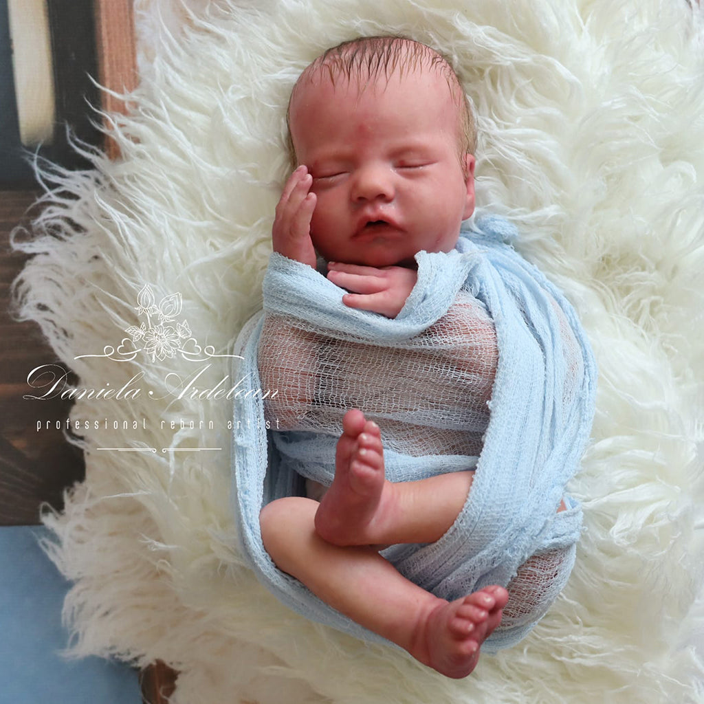 Realborn® SILICONE Mitchell Sleeping (18.5" Reborn Doll Kit)