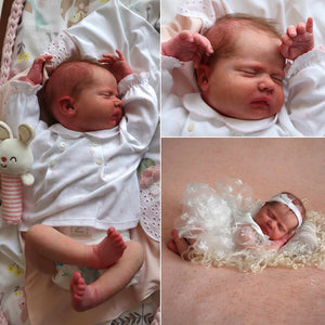 Realborn® SILICONE Silvia Sleeping (20" Reborn Doll Kit)
