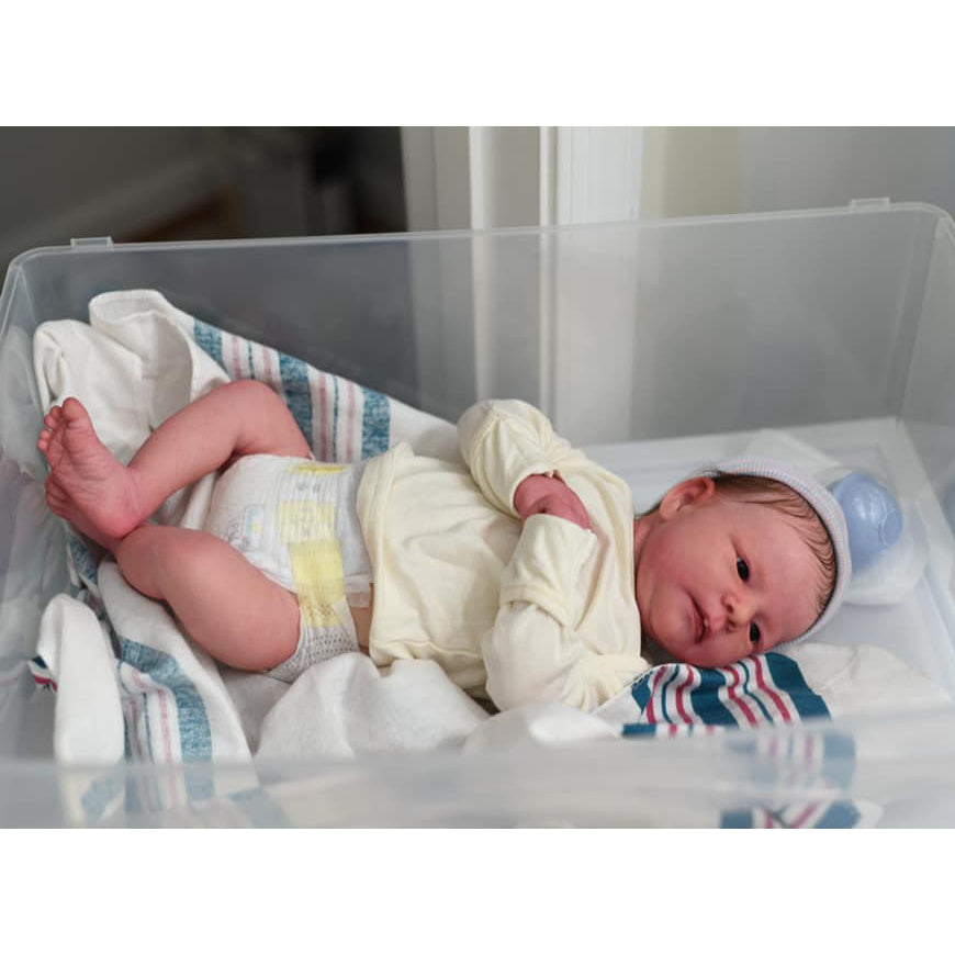 Realborn® SILICONE Ruby Awake (19" Reborn Doll Kit)