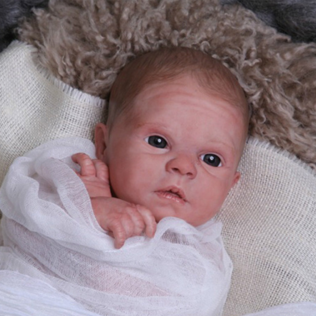 Jewel Reborn Doll Kit (18") Bundled with | #5915 Body | #2150 Eyes | Plugs & Neck Ring