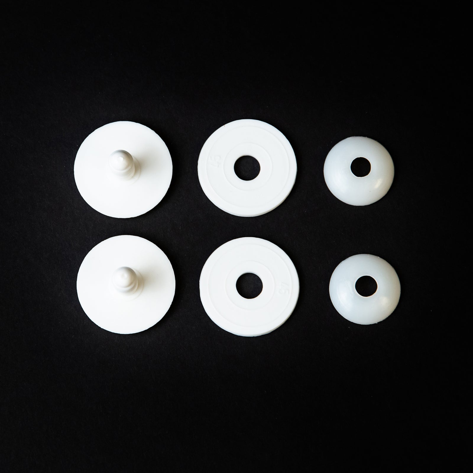 45mm WHITE JOINTS Non-Pop Joints - #3681