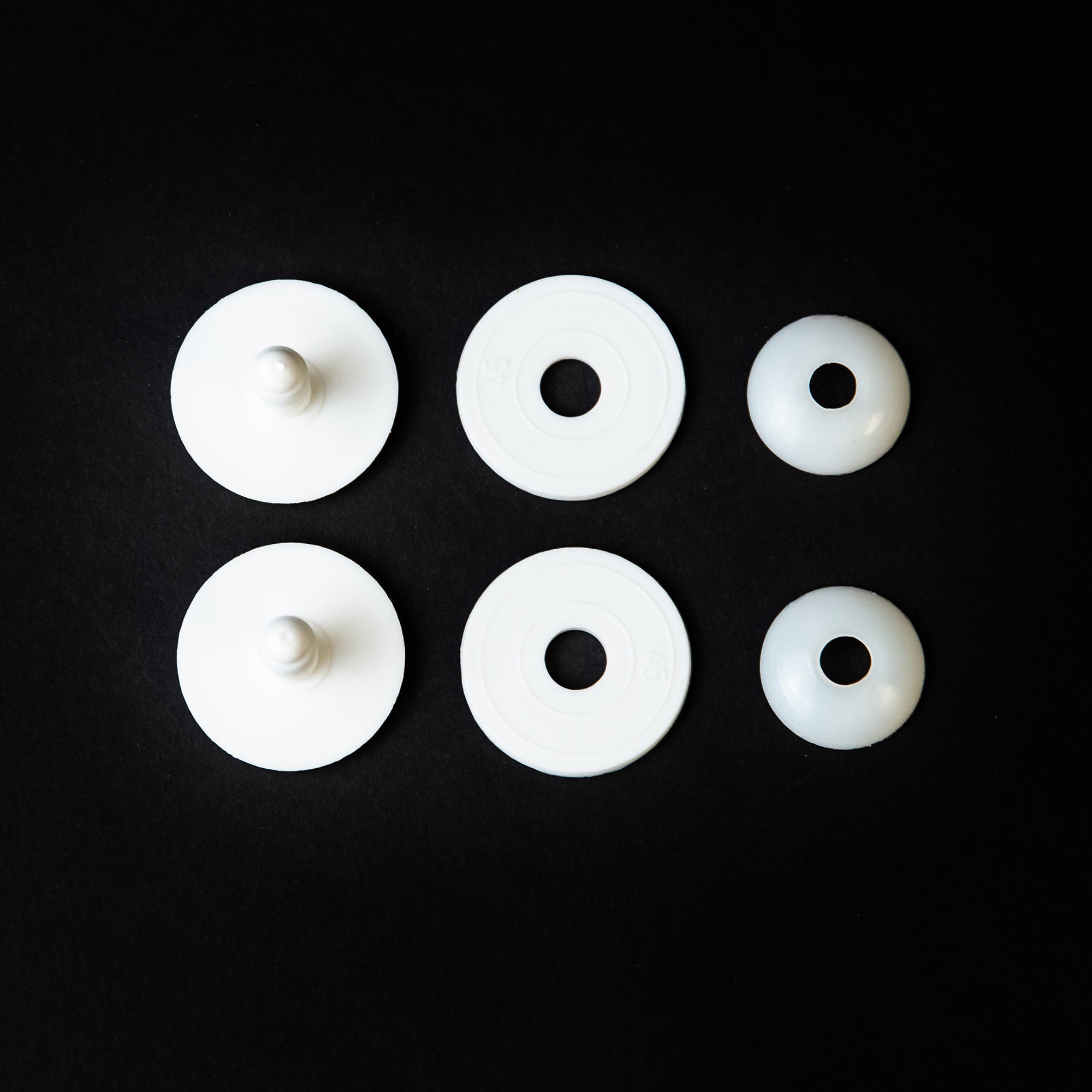 45mm WHITE JOINTS Non-Pop Joints - #3681