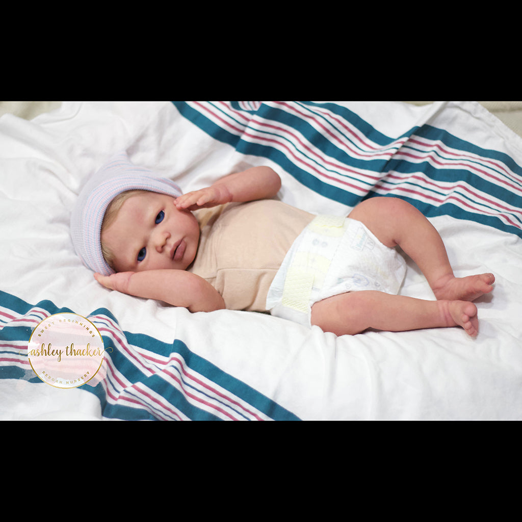 Realborn® SILICONE Shannon Awake (18.5" Reborn Doll Kit)