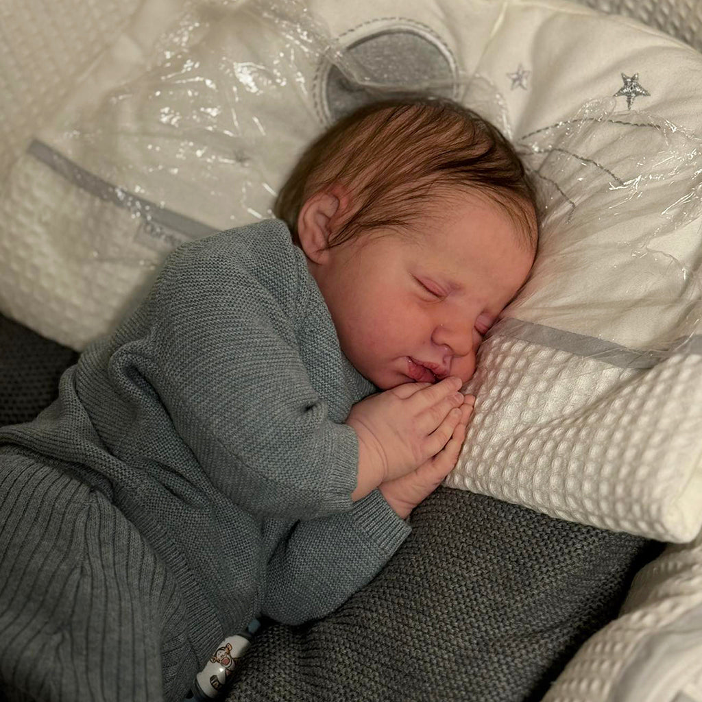 Realborn® SILICONE Emmett Sleeping (19" Reborn Doll Kit)