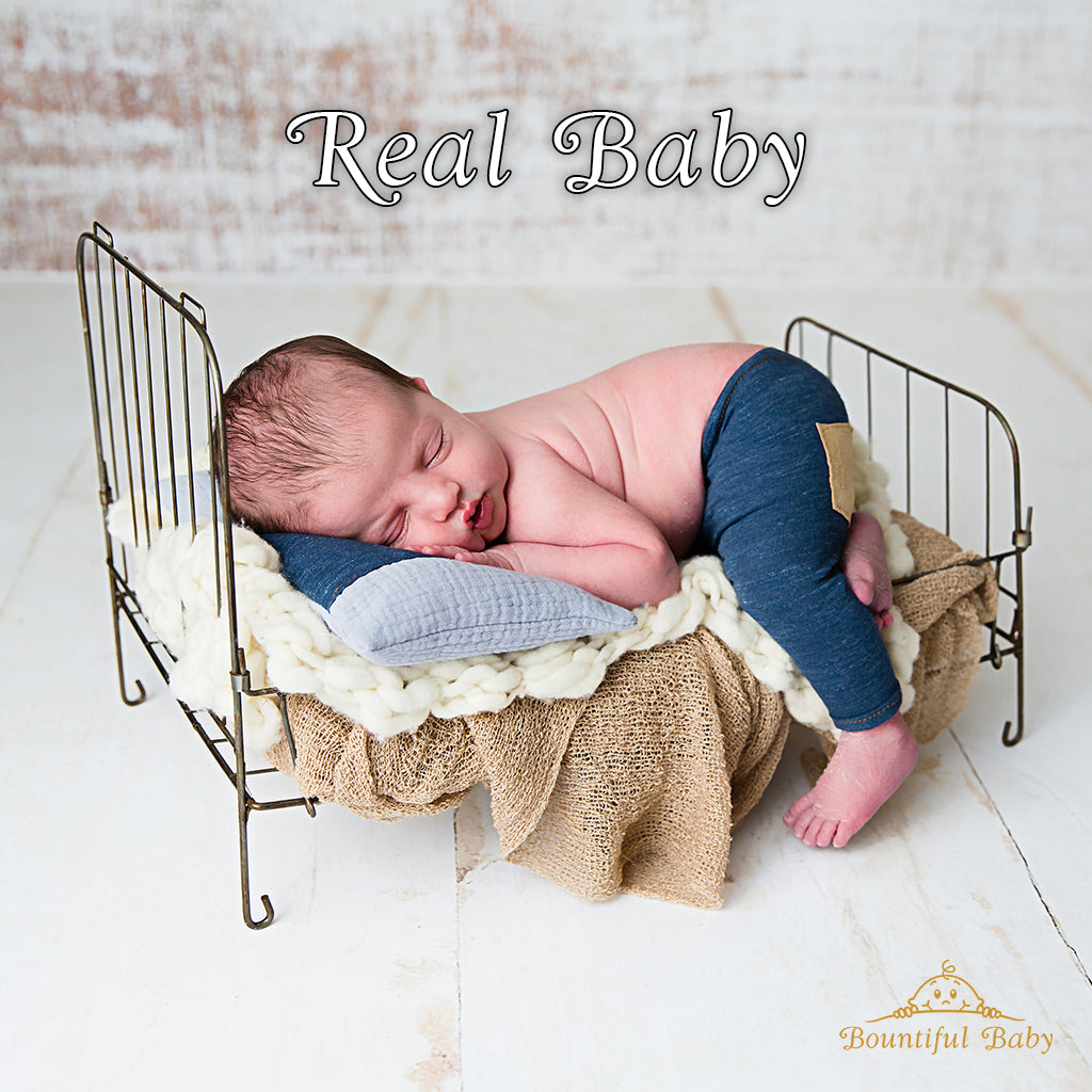 Realborn® SILICONE Emmett Sleeping (19" Reborn Doll Kit)