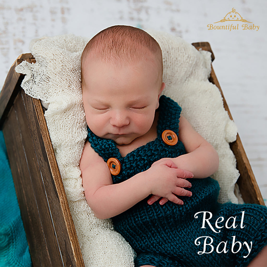 Realborn® SILICONE Royan Asleep (19.5" Reborn Doll Kit)