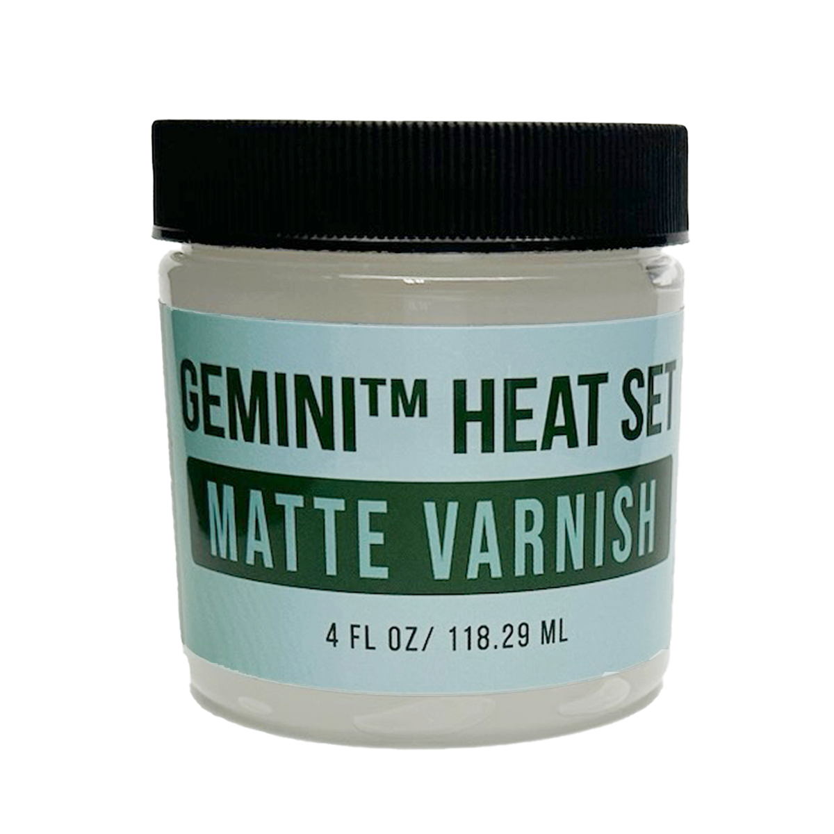 NEW! Matte Varnish - Gemini™ Heat Set Paint - 4 oz - #2700