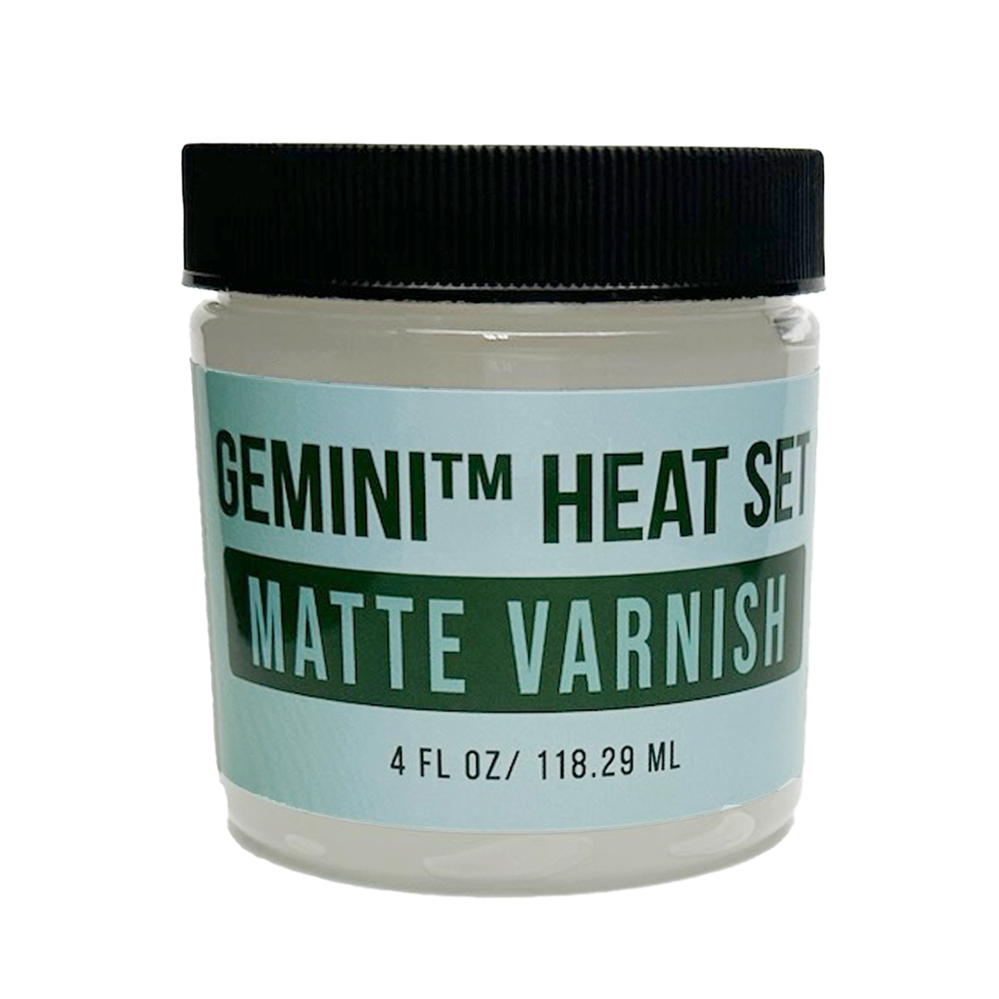 NEW! Matte Varnish - Gemini™ Heat Set Paint - 4 oz - #2700