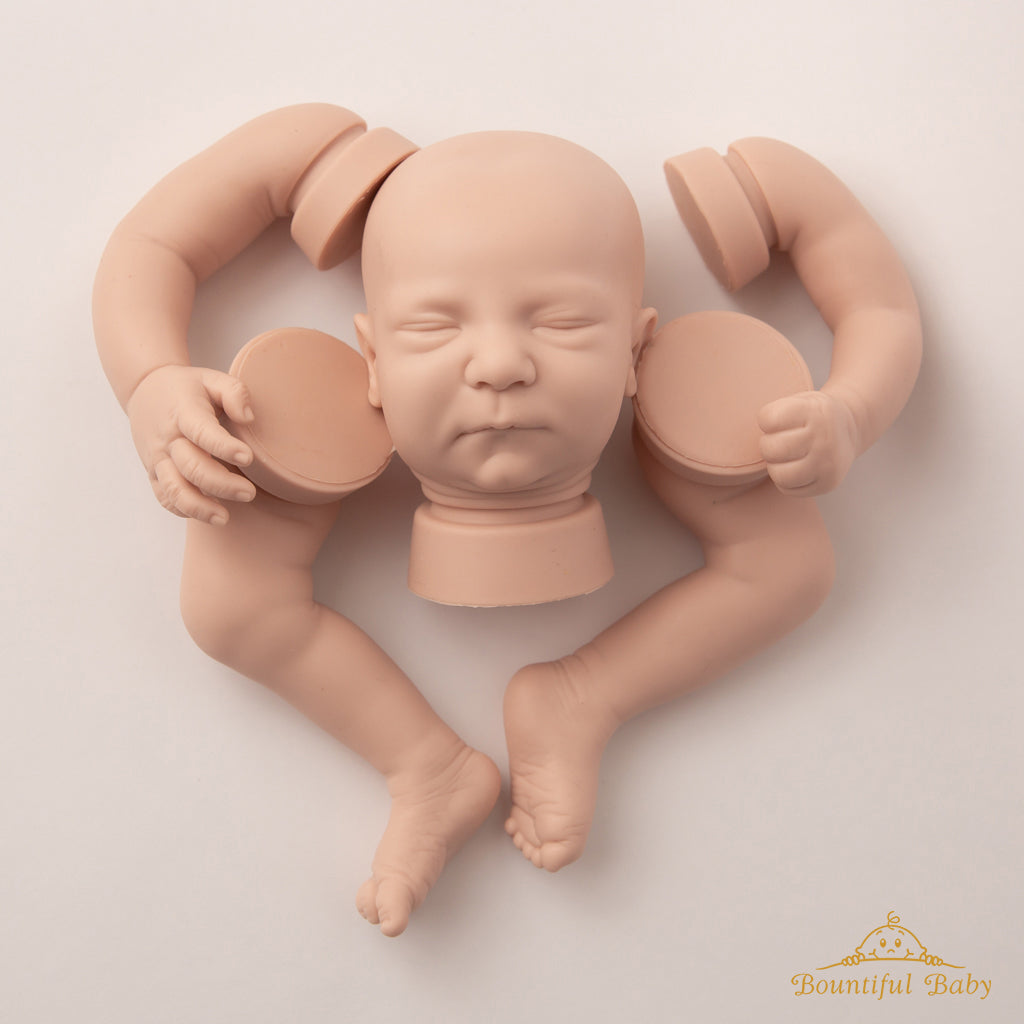 Realborn® SILICONE Royan Asleep (19.5" Reborn Doll Kit)