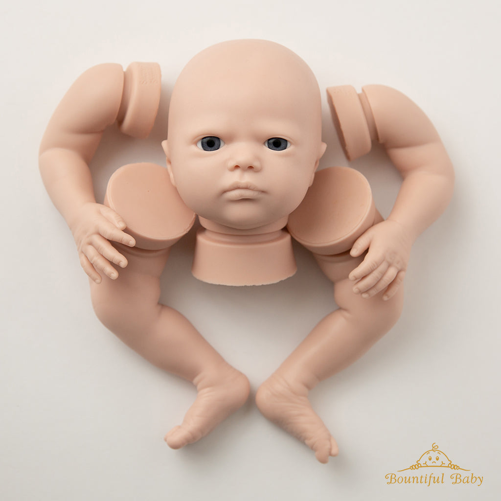 Realborn® SILICONE Shannon Awake (18.5" Reborn Doll Kit)