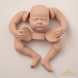 SECONDS Realborn® SILICONE Silvia Sleeping (20" Reborn Doll Kit) - #4007