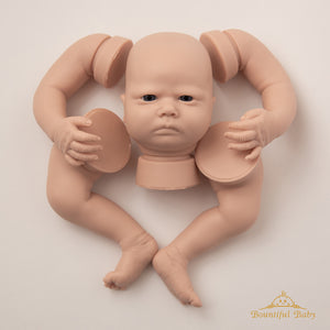 Realborn® SILICONE Silvia Awake (20" Reborn Doll Kit)