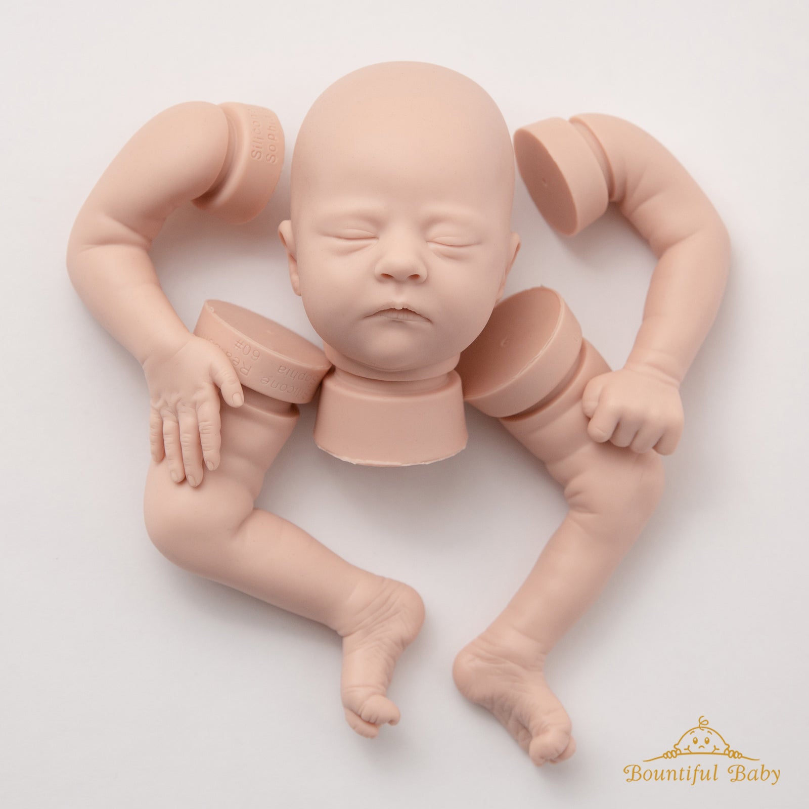 Realborn® SILICONE Sophia Sleeping (19.5" Reborn Doll Kit) - Twin