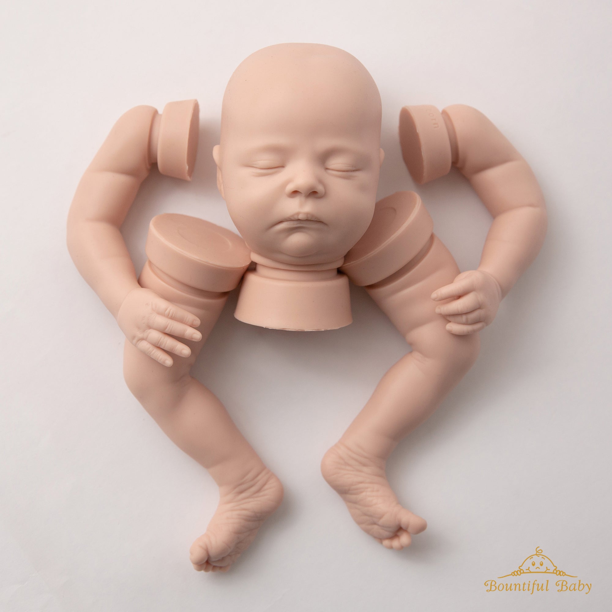 Poupée Reborn Réaliste Sarah - Bébé Fille Vinyle Fait Main Par Janie De Lange