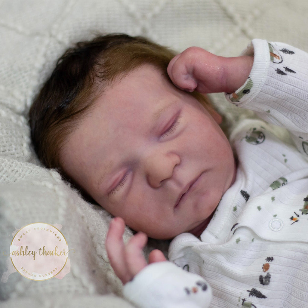 Realborn® SILICONE Royan Asleep (19.5&quot; Reborn Doll Kit)