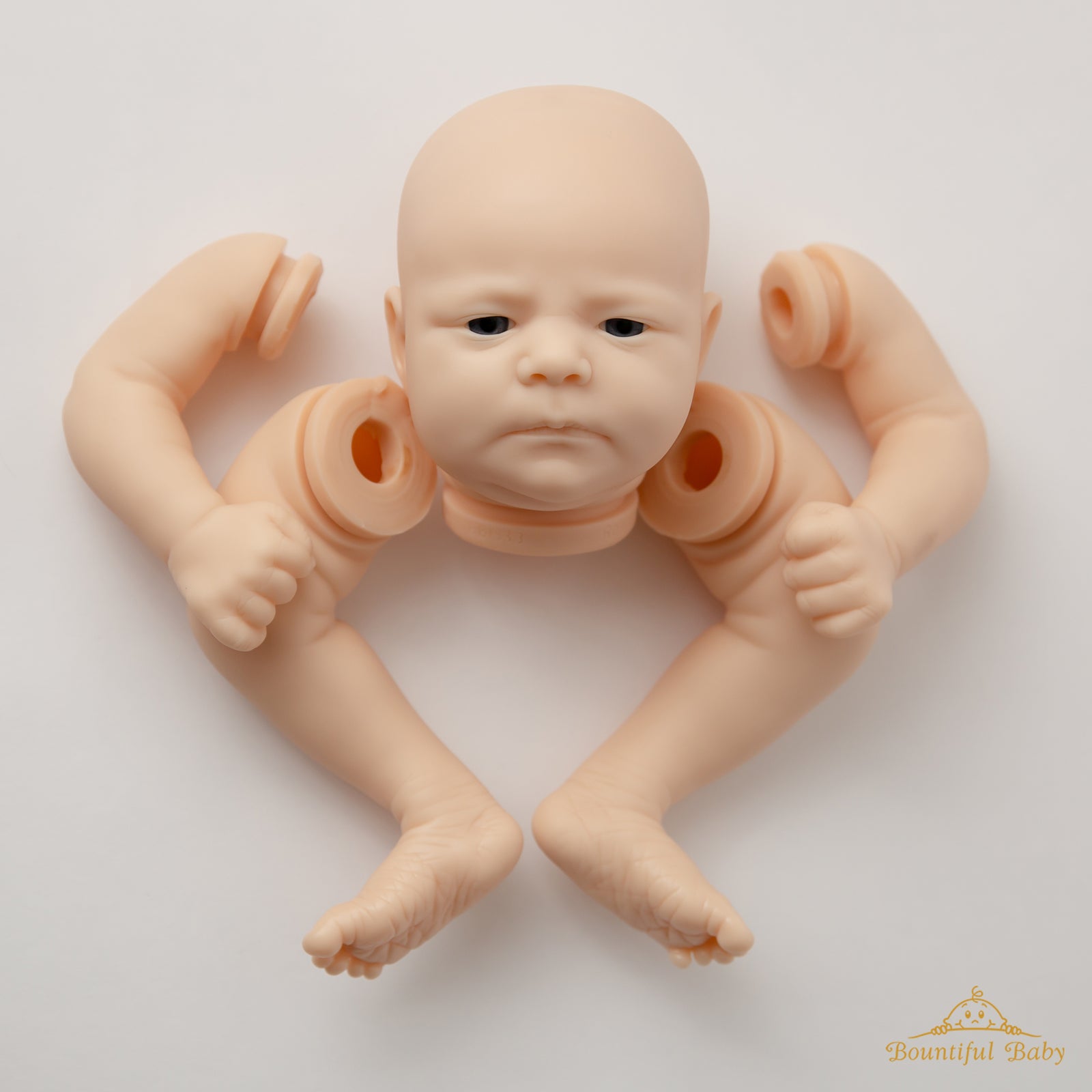 Realborn® Ruby Awake (20" Reborn Doll Kit)