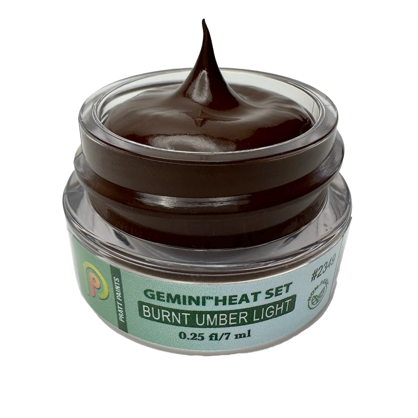 NEW! Burnt Umber Light - Gemini™ Heat Set Paint - 7+ grams #2349