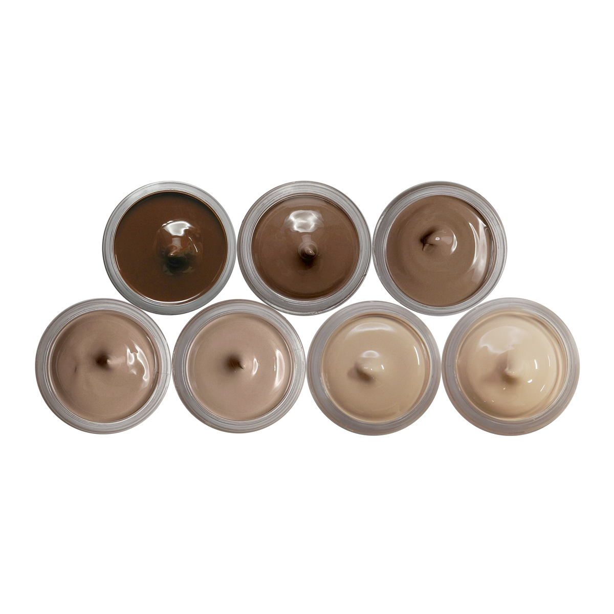 Set of 7 Flesh Colors, Gemini Heat Set Paint, Comparable to Genesis Heat Set Paint